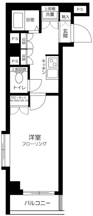 スカイコートヌーベル巣鴨 2階階 間取り