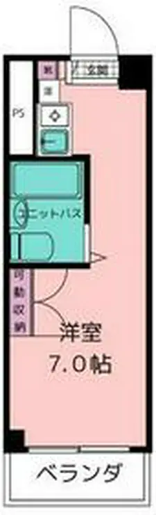 グレースヒルズ 6階階 間取り