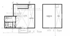 レイクサイドビレッジ(1LDK/2階)の間取り写真