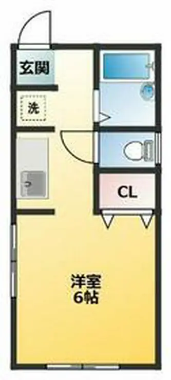 マメゾンミュー 1階階 間取り