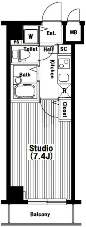 グランド・ガーラ三田 2階階 間取り