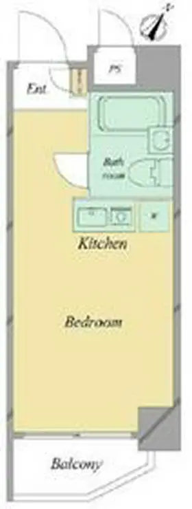 セントヒルズ三軒茶屋 4階階 間取り