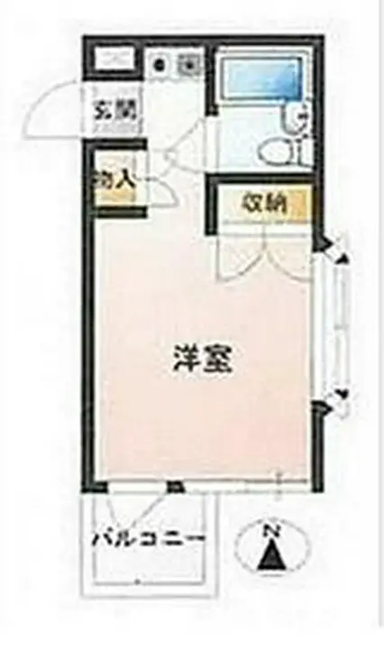パークアベニュー府中 1階階 間取り