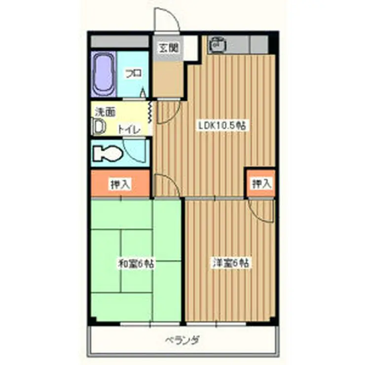 アウステル田無 3階階 間取り