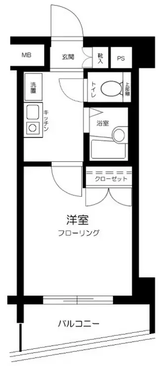 ロイヤルパレス高円寺 7階階 間取り