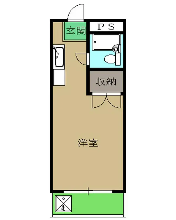 セントヴィラ貝取 3階階 間取り