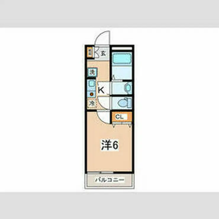 コンフォルト宮崎台 2階階 間取り