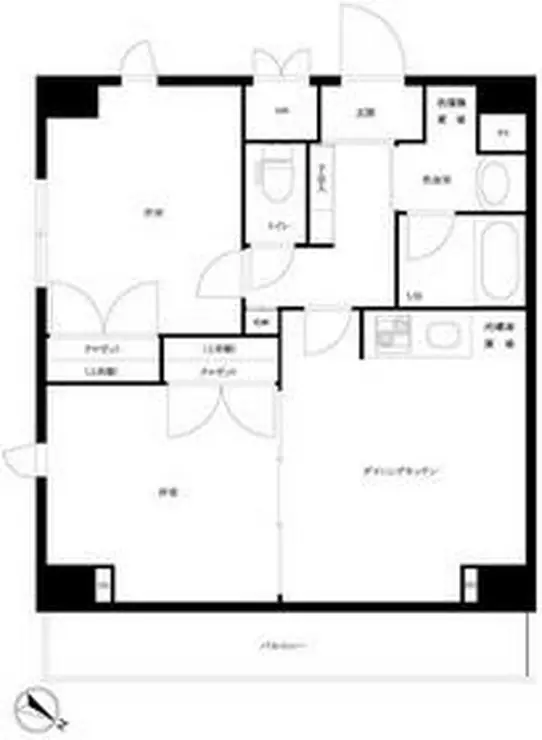 ルーブル三田 9階階 間取り