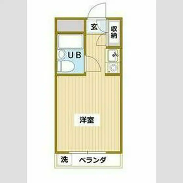 KITAMACHIRESIDENCE 2階階 間取り