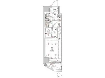 クレイシア板橋本町(1K/9階)の間取り写真