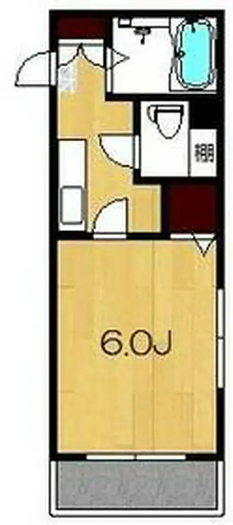 ウエストヴァリー綱島 3階階 間取り
