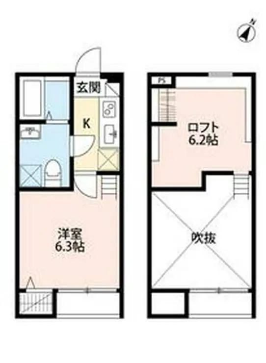 Cerisier相模が丘 1階階 間取り