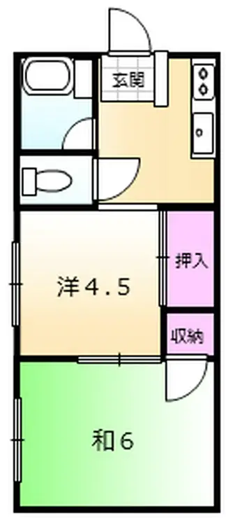 OMハイム 1階階 間取り