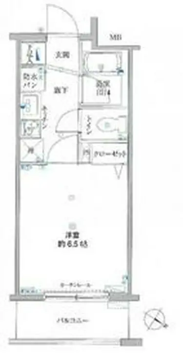 リクレイシア・コルテ川崎元木 9階階 間取り