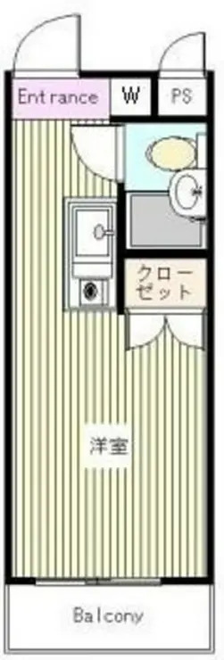 メインステージ中井駅前 5階階 間取り