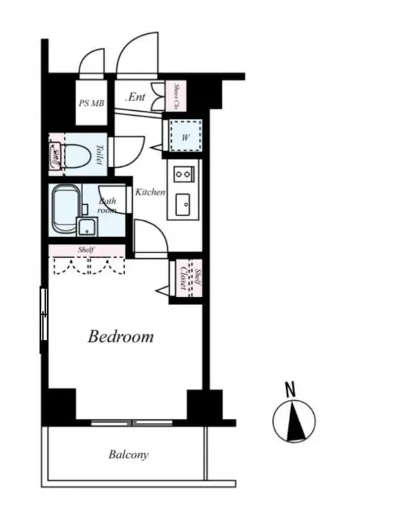 ベルグレードM 7階階 間取り