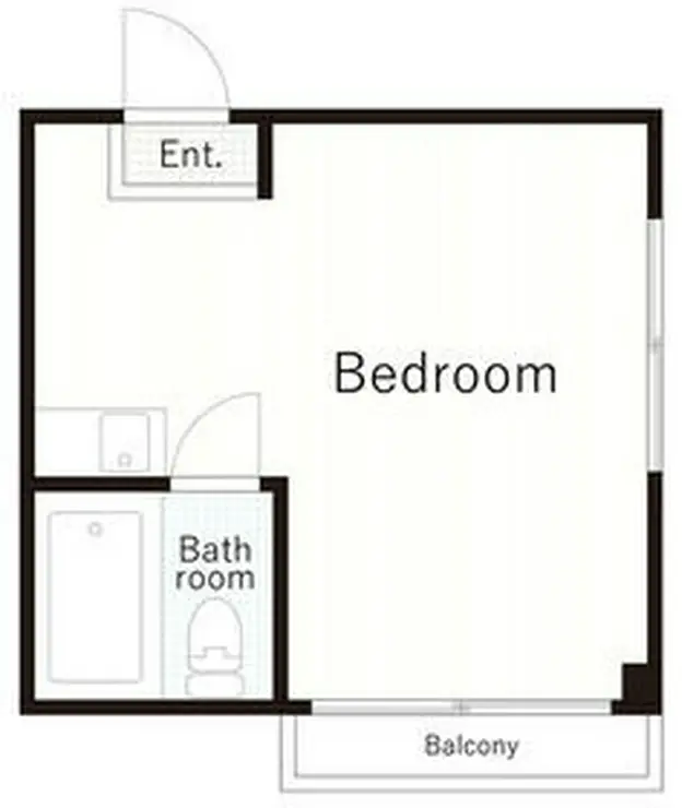 ヴィラ池尻 3階階 間取り