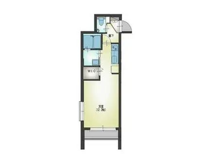 YS PRECIOUSⅠ(ワンルーム/3階)の間取り写真