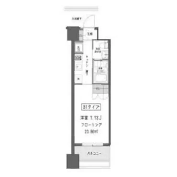 ガーデン蒲田 5階階 間取り