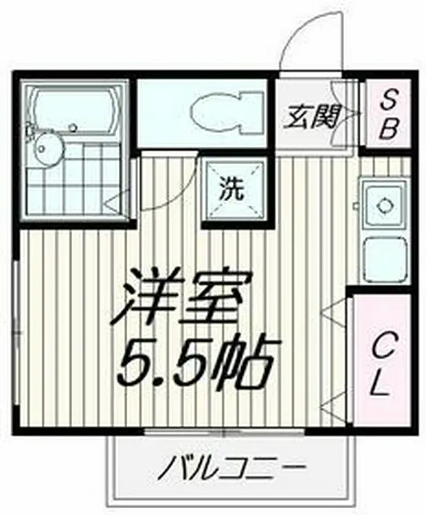 フォレスト大森 3階階 間取り