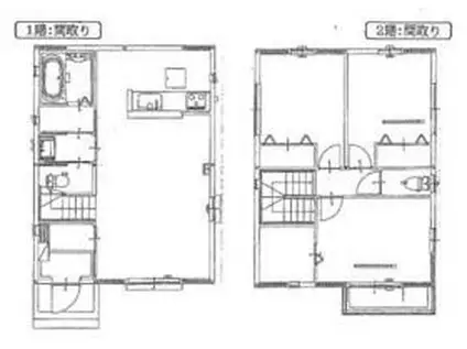 静岡鉄道静岡清水線 音羽町駅 徒歩21分 2階建 築13年(3LDK)の間取り写真