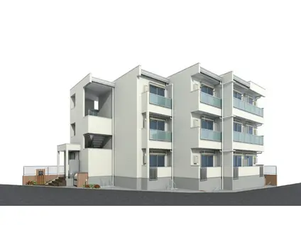 リブリ・葛飾区西亀有二丁目(1LDK/2階)の外観写真