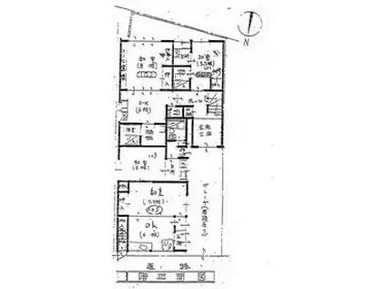 ひかり荘(1DK/1階)の間取り写真