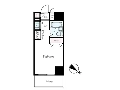 メインステージ東向島(ワンルーム/3階)の間取り写真