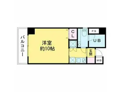 コウセツビル(1K/3階)の間取り写真