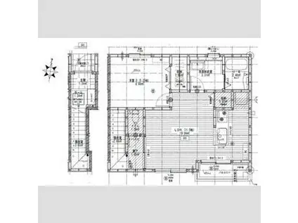 リーブルファイン新舞子2号館(1LDK/2階)の間取り写真