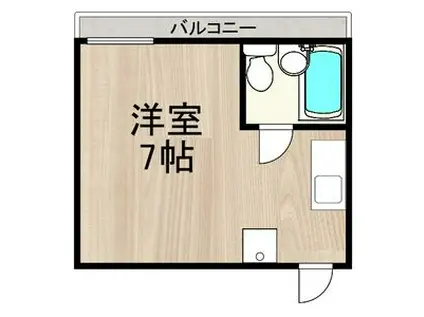 リエス東堀川(ワンルーム/8階)の間取り写真