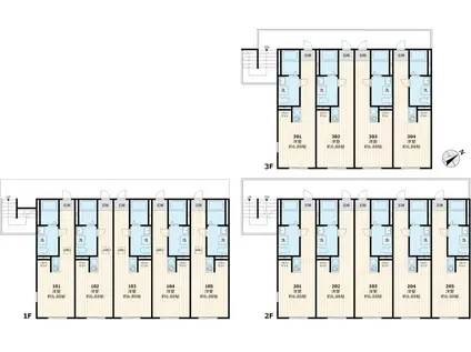 スターアライズ横濱六浦(ワンルーム/3階)の間取り写真