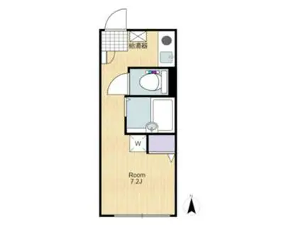 サンアベニュー成増(ワンルーム/1階)の間取り写真