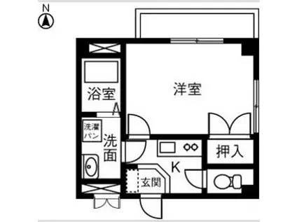 COMFORT97(1K/3階)の間取り写真