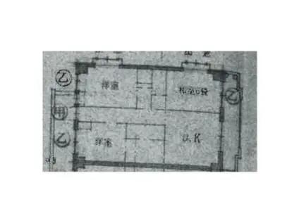 ロイヤルレジデンス(3DK/1階)の間取り写真