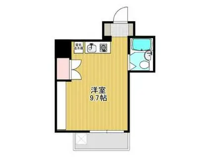 フォーブル平井(ワンルーム/5階)の間取り写真