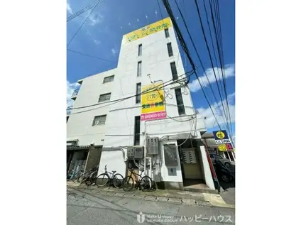 三角マンション(1DK/4階)の外観写真