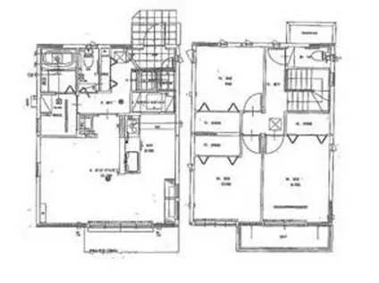静岡鉄道静岡清水線 長沼駅(静岡) 徒歩22分 2階建 築3年(3LDK)の間取り写真
