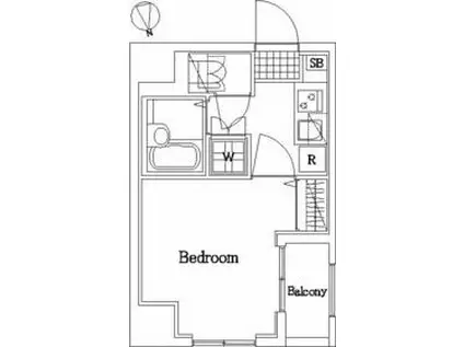 セジョリ志村坂上2(1K/2階)の間取り写真