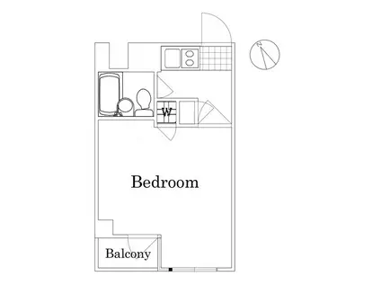 日神パレス上板橋(1K/3階)の間取り写真