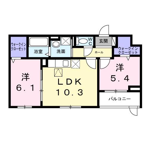 大阪メトロ長堀鶴見緑地 門真南駅 徒歩12分 3階建 新築(2LDK/1階)の間取り写真