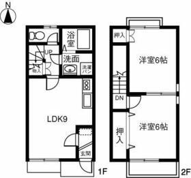 アドバンス小池(2LDK)の間取り写真