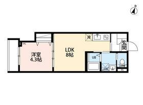 ROBOT HOME KANAMACHI(1LDK/1階)の間取り写真