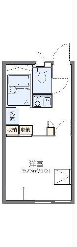 レオパレス春日井ステーション(1K/2階)の間取り写真