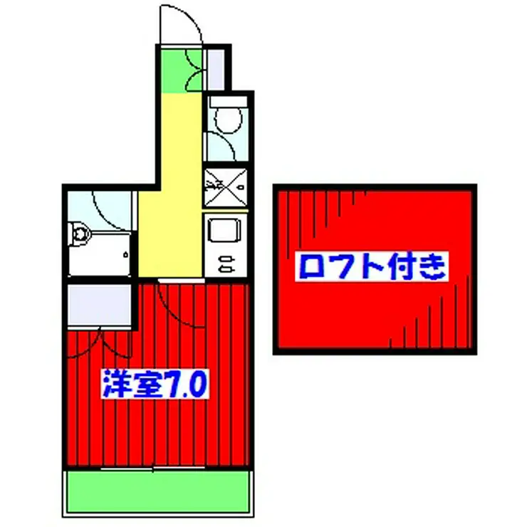 グランデルタ 4階階 間取り