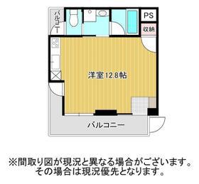 GREEN TERRACE(ワンルーム/4階)の間取り写真