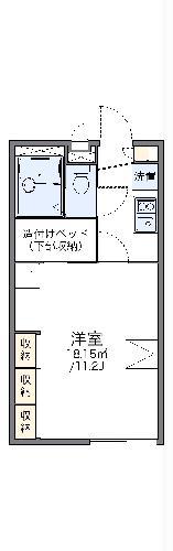 レオパレスサンシャイン K(1K/2階)の間取り写真