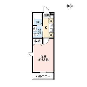 レガーロ新横浜(1K/1階)の間取り写真