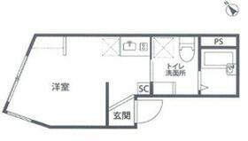 REBERTY東十条(ワンルーム/2階)の間取り写真