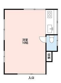 鎌ヶ谷市東初富6丁目店舗(ワンルーム/1階)の間取り写真